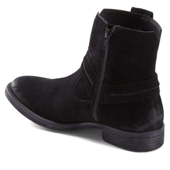 Earth | Suede Ankle Boots with Stirrup Detail - Wide ๐บ - Picture 5 of 15